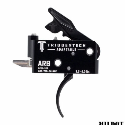 Triggertech AR-9 Adaptable Curved Black